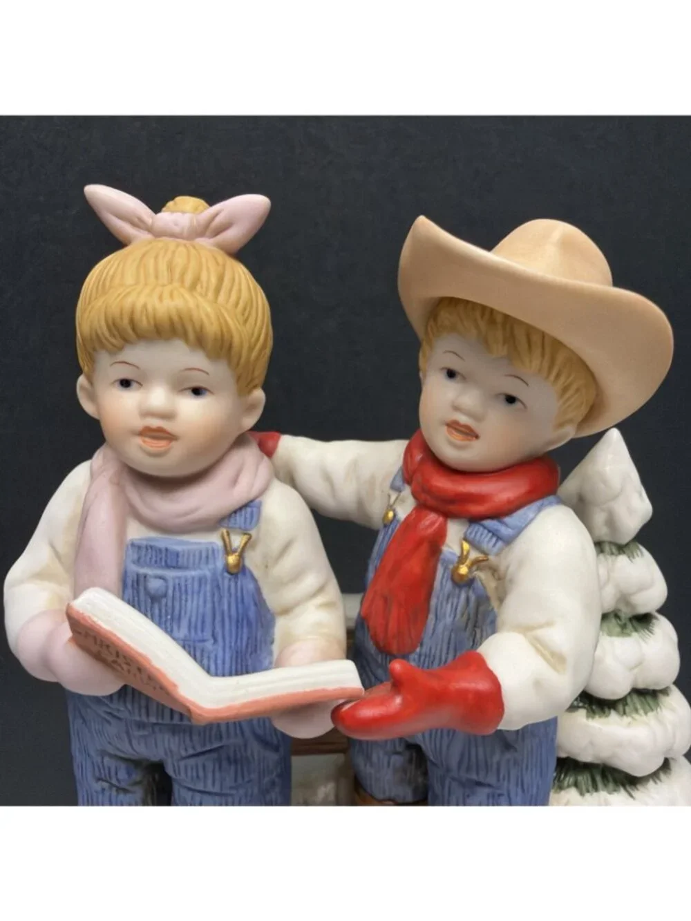 Denim Days “Let’s Go Caroling”  #15341-98 BY Homco 1998 W/original tag & package